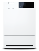 Schulthess (MOA0.200GHK), MFH-Wäschetrockner Aquaforce, Wärmepumpe, 8 kg, Energieklasse: E, LED-Trommelbeleuchtung, 400V, Bandung rechts, Farbe Snow
